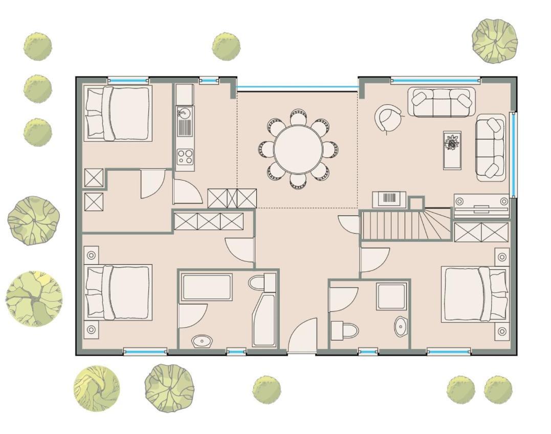 Villa Silbermoewe Trent Eksteriør bilde